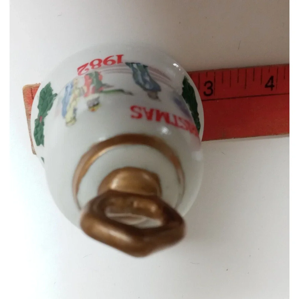 👸🏾🫅🏾🤴🏾1982 Christmas Bell 🔔Ornament Wise Men Nativity Decor Nostalgic